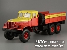 Автоминиатюра модели - КрАЗ-214Б бортовой аварийная Мосгортранс - 1963-1967 гг