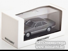 Автоминиатюра модели - Mercedes 560 SEC C126 1983 greymetallic Minichamps