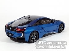 Автоминиатюра модели - BMW i8 blue 1:24 RASTAR