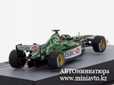Автоминиатюра модели - Luciano Burti Jaguar R2 #19 Бразилия GP формула 1 2001 Altaya