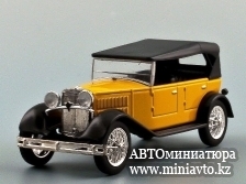 Автоминиатюра модели - НАТИ 2,оранжевый Автолегенды СССР DeAgostini