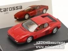 Автоминиатюра модели - Ferrari Testarossa  1984 with showcase red Altaya