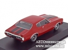 Автоминиатюра модели - Chevrolet Chevelle SS from the movie Fast & Furious Dom 1970 red/black Greenlight