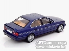 Автоминиатюра модели - BMW Alpina B10 (E34) 4.6 blue metallic 1:18 MCG