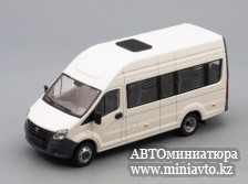 Автоминиатюра модели - ГАЗель Next A65R32 пассажирская, белый Наш Автопром