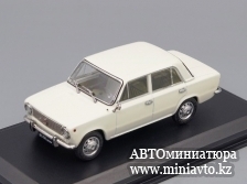 Автоминиатюра модели - ВАЗ 2101 (1970), белый EVR-mini
