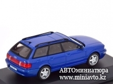 Автоминиатюра модели - Audi Avant RS2 Powered by Porsche 1995 blue 1:43 Solido