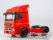 Автоминиатюра модели - КАМАЗ-5490 седельный тягач красный  ПАО КАМАЗ