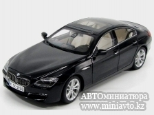 Автоминиатюра модели - BMW 6 series Gran Coupé 650i F06   4-Door 2013 Black  Paragon Models  1:18