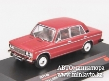 Автоминиатюра модели - ВАЗ 2106 ’ЖИГУЛИ’ 1984 ВИШНЕВЫЙ IST Models