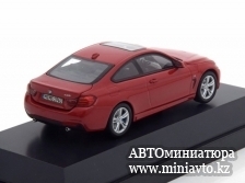 Автоминиатюра модели - BMW 4er F32 Coupe 2013 redmetallic I-Scale 