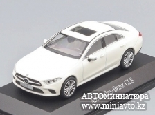 Автоминиатюра модели - Mercedes CLS (C257) white 2018 Norev 
