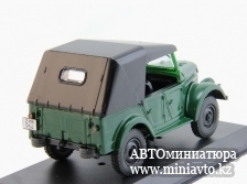 Автоминиатюра модели - ГАЗ 69А зелёный Европейская серия DeAgostini