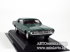 Автоминиатюра модели - Mercury Cougar 1968 COUPE GREEN 1:43 Del Prado