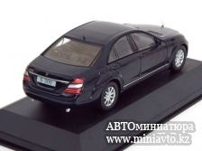 Автоминиатюра модели - Mercedes S500 W221 2005 darkblue Altaya