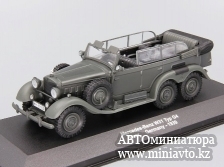 Автоминиатюра модели - Mercedes-Benz W31 Typ G4 6 Wheels Heer Germany 1939 Altaya