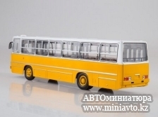 Автоминиатюра модели - Икарус-260 (жёлто-белый) Советский Автобус 