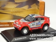 Автоминиатюра модели - Mitsubishi Pajero Evolution #203 Rally Paris Dakar 2004 Altaya