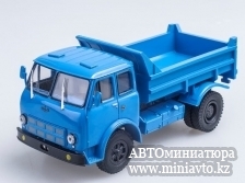 Автоминиатюра модели - МАЗ-503А самосвал, синий Наш Автопром