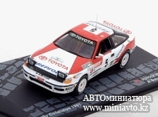 Автоминиатюра модели - Toyota Celica GT-4 #5 winner Rallye Catalunya 1991 Schwarz, Hertz Altaya