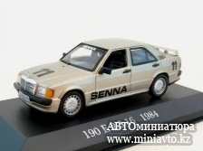 Автоминиатюра модели - Mercedes 190 E 2.3 16V 1984 goldmetallic №11 Altaya