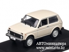 Автоминиатюра модели - Lada Niva 1982 светлый беж Altaya
