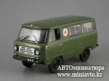 Автоминиатюра модели - УАЗ-450А Санитарный Автомобиль на службе 