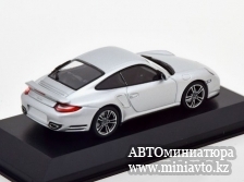 Автоминиатюра модели - Porsche 911 (997 II) Turbo Coupe 2009 silver Minichamps