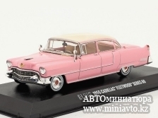 Автоминиатюра модели - Cadillac Fleetwood Series 60 Elvis Presley 1955 розовый  Greenlight