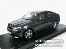 Автоминиатюра модели - BMW X4 F26 2014 темно-серый металик 1:18 Paragon Models