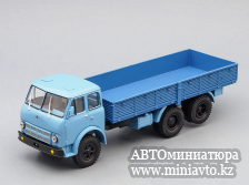 Автоминиатюра модели - МАЗ 516А бортовой (1971-1973), сине-голубой Наш Автопром
