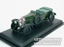 Автоминиатюра модели - [№52] Bentley Speed Six, dark green Amercom - Legendarne Samochody 