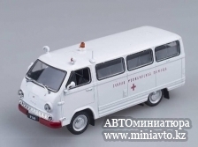 Автоминиатюра модели - РАФ 977ИМ Скорая Помощь, Автомобиль на службе , белый DeAgostini