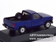 Автоминиатюра модели - Chevrolet Silverado 1997 blue