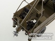Автоминиатюра модели - Бурильная машина БМ-302 (на шасси ГАЗ 66)  Автоистория