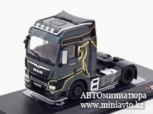 Автоминиатюра модели - MAN TGX 18.510 Evolion towing vehicle greymetallic Ixo trucks