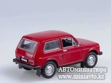 Автоминиатюра модели - ВАЗ-2121 "Нива", красный , Автолегенды СССР