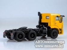 Автоминиатюра модели - КАМАЗ-6460 седельный тягач ,жёлтый ПАО КАМАЗ