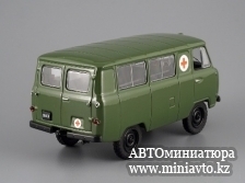 Автоминиатюра модели - УАЗ-450А Санитарный Автомобиль на службе 