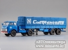 Автоминиатюра модели - МАЗ-504В-5205(А) "Совтрансавто" синий Наш Автопром