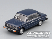 Автоминиатюра модели - ВАЗ 21061,синий Автолегенды СССР