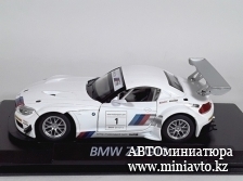 Автоминиатюра модели - BMW Z4 GT3  Racing Car White 1:24 CPM junior series