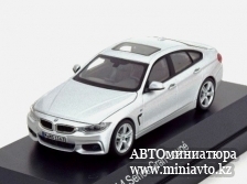 Автоминиатюра модели - BMW 4er F36 Gran Coupe 2014 silver Kyosho