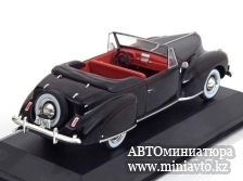 Автоминиатюра модели - Lincoln Continental Convertible 1939 black White Box