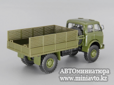 Автоминиатюра модели - МАЗ-505 (1963) полноприводный грузовик, хаки Наш Автопром