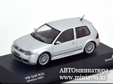 Автоминиатюра модели - VW Rabbit (Golf) 4 R32 2003 silver 1:43 Solido