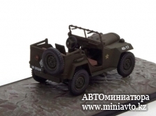 Автоминиатюра модели - GAZ 67B USSR 1945 olive green Altaya Military 