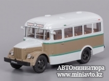 Автоминиатюра модели - ПАЗ 651 серо-коричневый ClassicBus