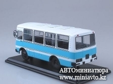 Автоминиатюра модели - Автобус пригородный ПАЗ-3205 SSM