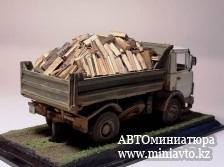 Автоминиатюра модели - МАЗ-5551 самосвал "Заготовка дров"Работы мастера Юрия Родионова